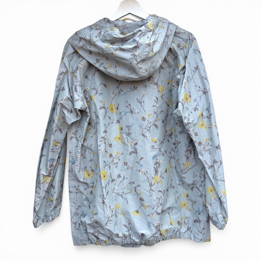 Santoni‎ Marco Zanini Runway Hooded Jacket Floral Windbreaker IT42 NWT Rare - Picture 3 of 12